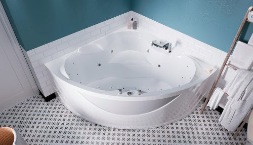 Фронтальная панель для ванны 1MarKa Luxe 155 02лю1515 Белая фото 3