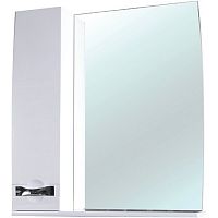 Зеркало со шкафом Bellezza Абрис 65 4619710002011 с подсветкой L Белое