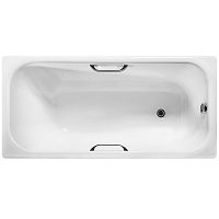 Чугунная ванна Wotte Start 150x70 UR БП-э0001102 с отверстиями для ручек без антискользящего покрытия