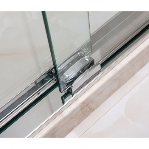 Душевая дверь Royal Bath RB-F-2011-1200 120 без поддона профиль Хром стекло прозрачное фото 2