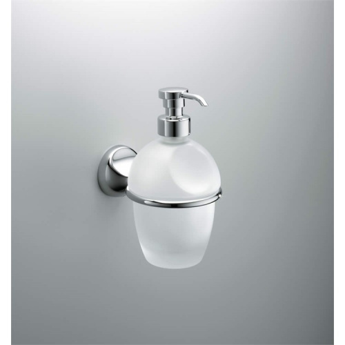 Дозатор для жидкого мыла Colombo Design Melo В9306.000 Белый, Хром фото 2