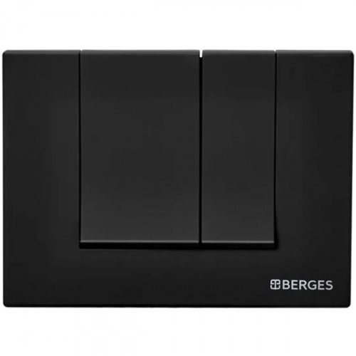 Инсталляция Berges Wasserhaus Novum S5 040245 для унитаза с Черной клавишей смыва фото 3