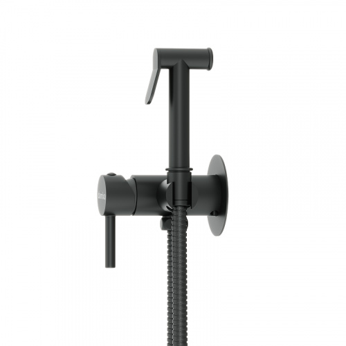 Гигиенический душ со смесителем Damixa Option 217000000 Черный матовый фото 3