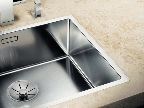 Кухонная мойка Blanco Claron 500-IF Нержавеющая сталь с зеркальной полировкой фото 3
