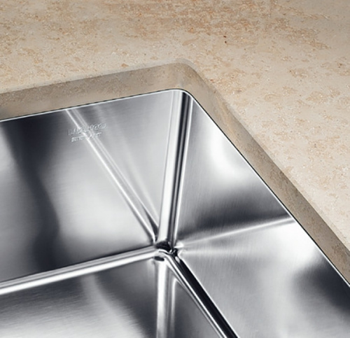 Кухонная мойка Blanco Claron 500-U Нержавеющая сталь с зеркальной полировкой фото 4