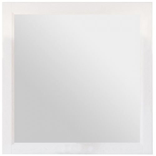 Зеркало ValenHouse Лиора 90 L90_ЗБ Белое с отверстиями под светильники