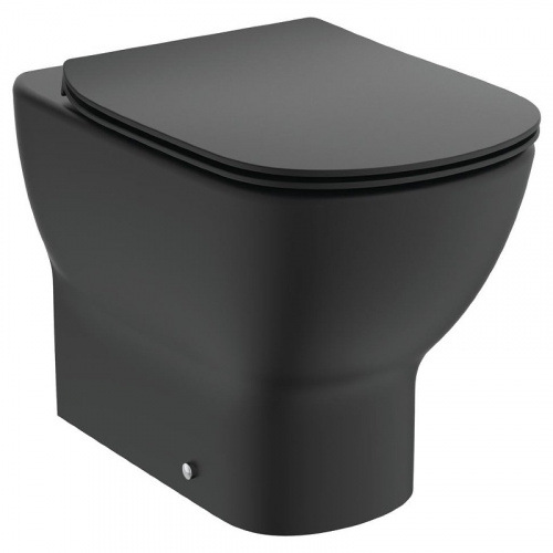 Сиденье для унитаза Ideal Standard Tesi T3527V3 Черное матовое с микролифтом фото 3