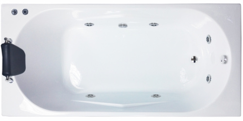 Акриловая ванна Royal Bath Tudor Standart 150x70 RB407700ST с гидромассажем фото 2