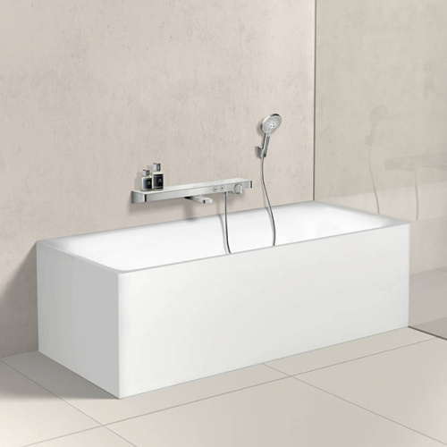 Смеситель для ванны Hansgrohe ShowerTabletSelect 13183400 с термостатом Белый хром фото 3