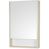 Зеркальный шкаф Акватон Сканди 55 1A252102SDB20 Белый Дуб верона