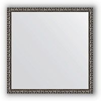 Зеркало Evoform Definite 70х70 Черненое серебро