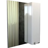 Зеркальный шкаф Comforty Неаполь 65 00004148728 Белый глянец