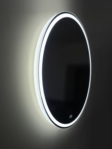Зеркало BelBagno SPC-RNG-700-LED-TCH-WARM с подсветкой с подогревом с сенсорным выключателем фото 2