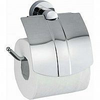 Держатель туалетной бумаги WasserKRAFT Donau K-9425 с крышкой Хром