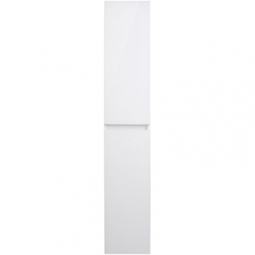 Шкаф пенал Style Line Даймонд 30 Люкс Plus подвесной Белый глянец фото 2
