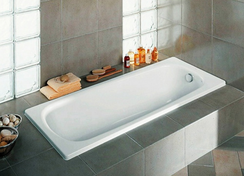 Чугунная ванна Jacob Delafon Soissons 170x70 E2921-00 без противоскользящего покрытия фото 3