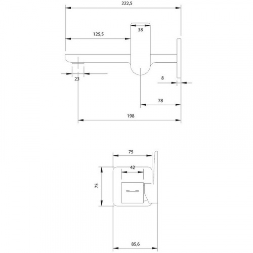 Смеситель для раковины Omnires Parma PM7415NCR Хром фото 4