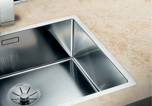 Кухонная мойка Blanco Claron 400-IF Нержавеющая сталь с зеркальной полировкой фото 2