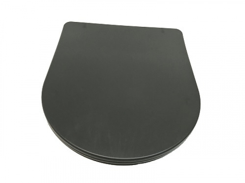 Унитаз CeramaLux B2330-2MDH подвесной Серый матовый с сиденьем Микролифт фото 3
