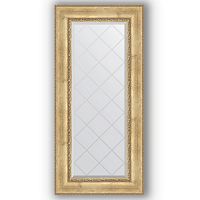 Зеркало Evoform Exclusive-G 132х62 Состаренное серебро с орнаментом