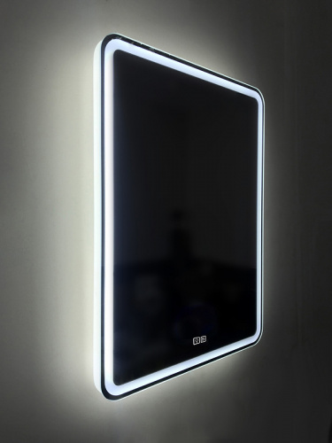 Зеркало BelBagno SPC-MAR-600-800-LED-TCH-WARM с подсветкой с подогревом с сенсорным выключателем фото 2