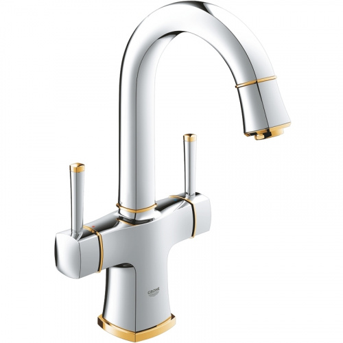 Смеситель для раковины Grohe Grandera 21107IG0 Хром Золото