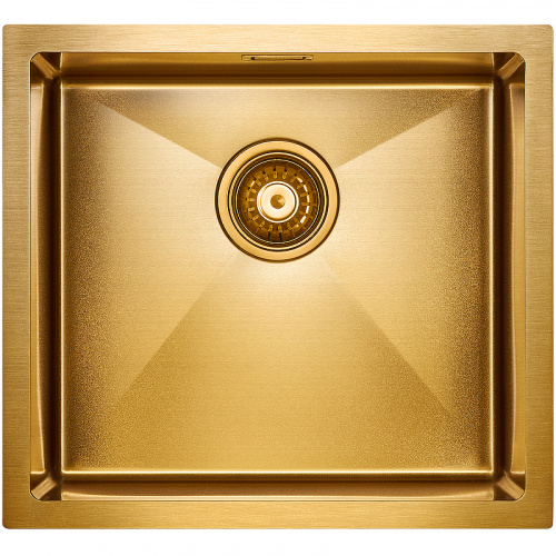Кухонная мойка Paulmark Weser 48 PM804844-BG Брашированное золото