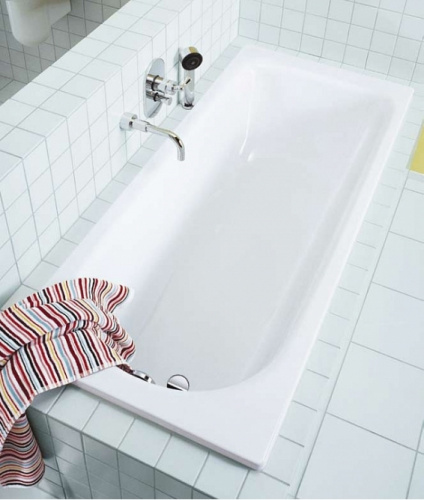 Чугунная ванна Roca Continental 140x70 212914001 с антискользящим покрытием фото 2