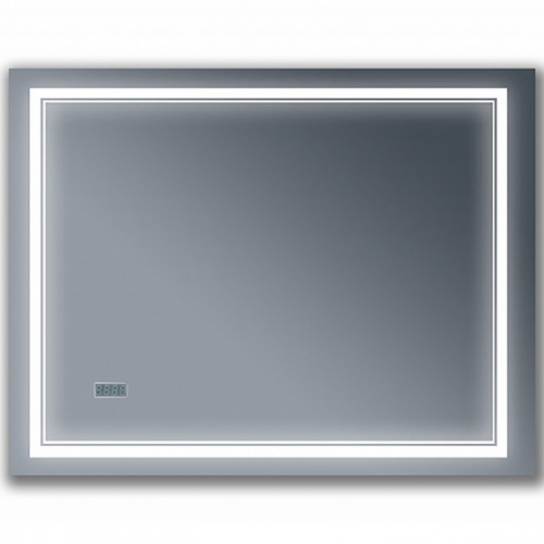 Зеркало Бриклаер Эстель-2 100 на взмах руки с подсветкой и часами