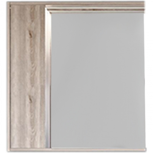 Зеркало со шкафом Акватон Стоун 80 R 1A228302SXC80 с подсветкой Грецкий орех фото 2