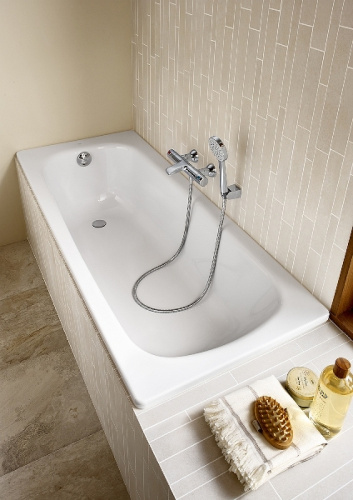 Стальная ванна Roca Contesa 100x70 212D07001 без антискользящего покрытия фото 3