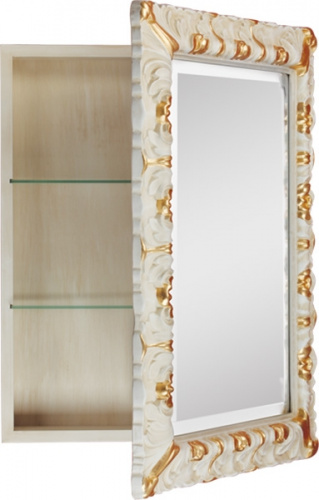 Зеркальный шкаф Migliore CDB 70 ML.COM-70.802 R Слоновая кость с золотом фото 2