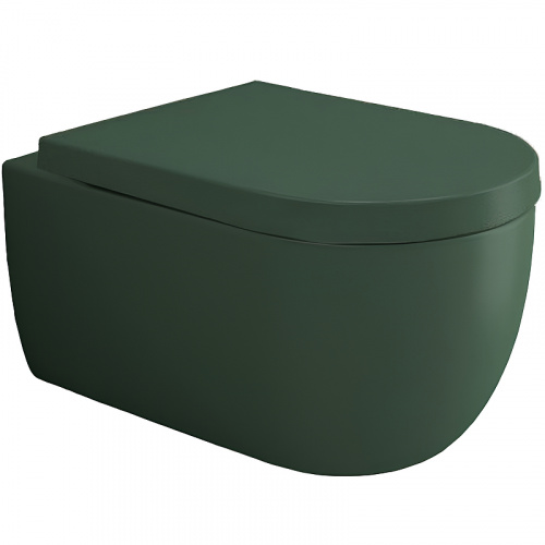 Унитаз Bocchi V-Tondo 1416-027-0129 подвесной Зеленый матовый без сиденья