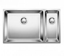 Кухонная мойка Blanco Andano 500/180-U L Полированная сталь