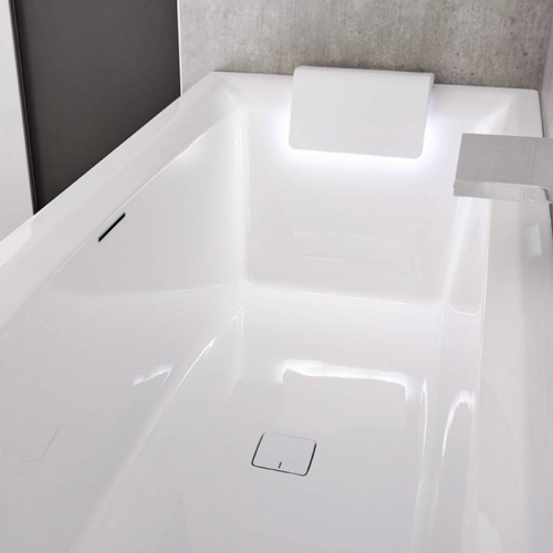 Акриловая ванна Riho Still Square 170x75 LED R без гидромассажа фото 4