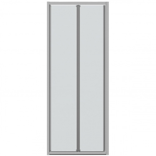 Душевая дверь Bravat Drop 80 BD080.4120A профиль Хром стекло прозрачное