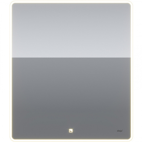 Зеркало Dreja Point 70 99.9028 с подсветкой Белый с сенсорным выключателем фото 2