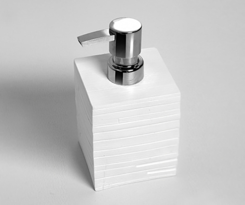 Дозатор для жидкого мыла WasserKRAFT Leine K-3899 Белый фото 2