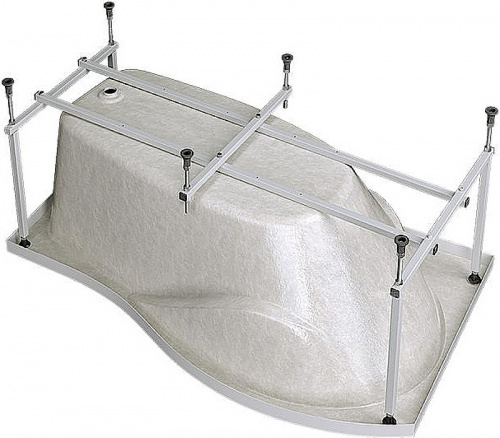 Акриловая ванна Alex Baitler Orta 150х90 R без гидромассажа фото 4