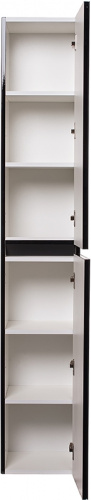 Шкаф пенал Style Line Даймонд 30 Люкс Plus СС-00000520 подвесной Черный фото 2