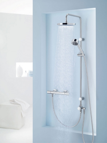 Душевая система Kludi Zenta Dual Shower System 6609005-00 Хром фото 5