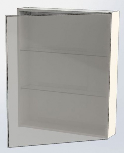 Зеркальный шкаф Aquanet Алвита 70 184038 R Белый фото 5