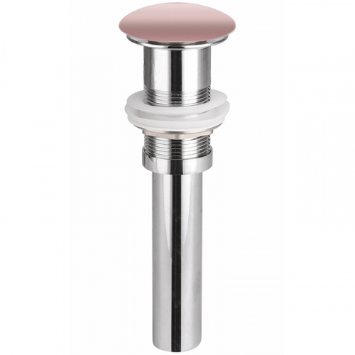 Донный клапан для раковины Ceramica Nova CN2000MP click-clack Розовый матовый
