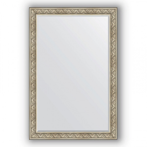 Зеркало Evoform Exclusive 180х120 Барокко серебро