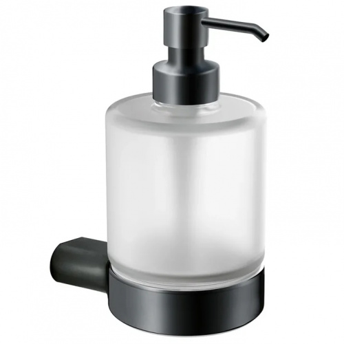 Дозатор для жидкого мыла Inda Mito A2010NNE+A2012ANE21 Черный матовый