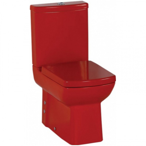 Сиденье для унитаза Creavit Sorti KC2103.01.1100E Красное с микролифтом фото 2