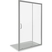 Душевая дверь в нишу Good Door Infinity WTW-140 140 профиль Хром стекло прозрачное