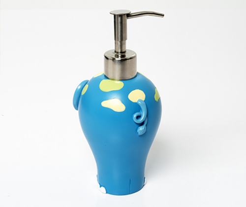 Дозатор для жидкого мыла WasserKRAFT Lippe K-8199 Синий фото 3