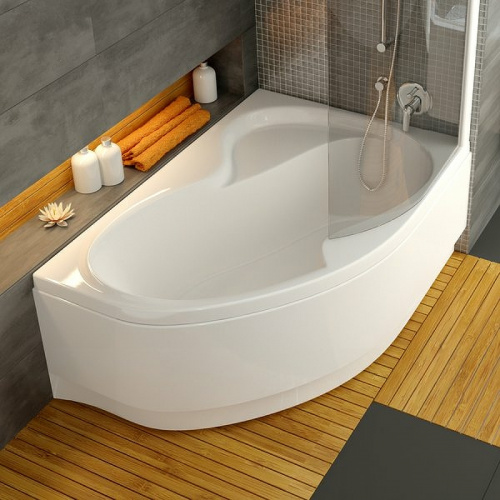 Фронтальная панель для ванны Ravak Rosa II 150 P CZJ1200AN0 Белая фото 2