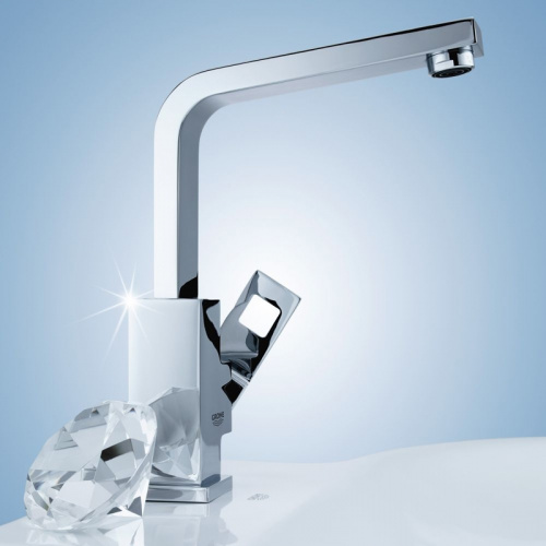 Смеситель для раковины Grohe Eurocube 23135000 Хром фото 2